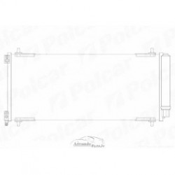 Kondensators 710x305x16, 2.2HDI, 2.7HDI 24V, 6455EA,...