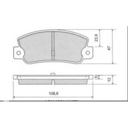 Bremžu kluči LANCIA FDB456, 792704