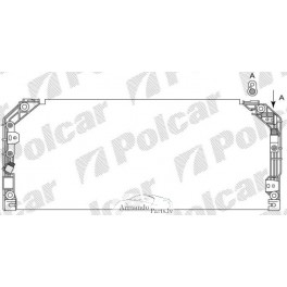 Kondicioniera radiators, 740x317x23, 8846012480