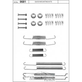 Bremžu loku rem.k-ts Quick Brake Q681