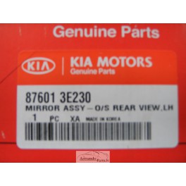 KIA 	Sorento kreisais spogulis, 87601 3E230,...