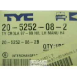 Corolla 97-99 lukturis L man TYC 2