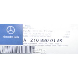 Mercedes Motora pārsega trose 2108800159