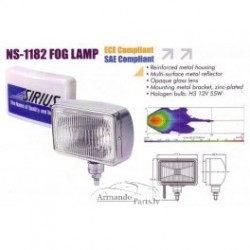 Papildlukturis miglas 170X110 metala korpuss komplekts 2...