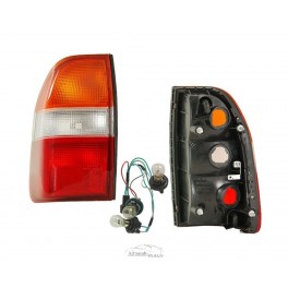 Mitsubishi L200 96-01 aizmugures lukturis L dzeltens, sarkans