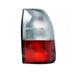 Mitsubishi L200 01-05 aizmugures lukturis R balts, sarkans