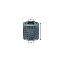 Eļļas filtrs   MAHLE ORIGINAL  OX91D