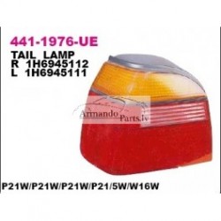 VW Golf 91-97 aizmugures lukturis R