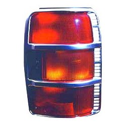 MT Pajero 92-95 aizmugures lukturis R melns rāmis TYC