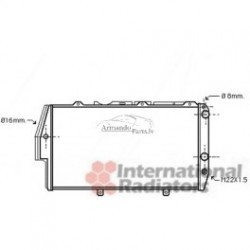 AD 100 82-91 radiators 5cil. 2.0E/2.2E/2.3E/2.0TD 615X303...