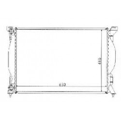 Audi A4 01- radiators 1.6/1.8/2.0/1.9TDi MAN +/-KOND...