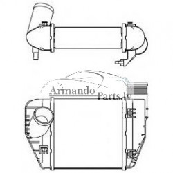 A6 04- radiators intercoolera 2.0TDi 200x202x62 RA96544