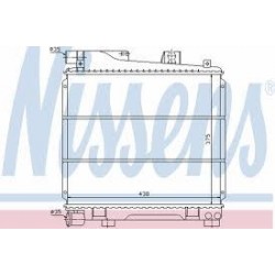 BMW 3 E30 82-91 radiators 2.0/2.3/2.5 MAN 432X375X23