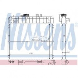 BMW 3 E30 82-91 radiators 1.6/1.8 MAN/AUT +KOND...