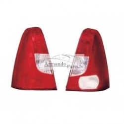 DC Logan 04-09 aizmugures lukturis R balts/sarkans