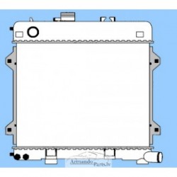 BMW 3 E30 82-91 radiators 1.6/1.8 MAN +KOND 432X350 RA60681