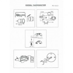  Tahometri Auto Gauge 459070  2