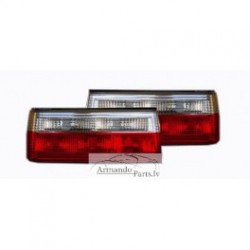 BMW 3 E30 82-91 aizmugures CLEAR/RED komplekts E 87-91