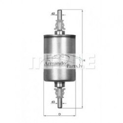 Degvielas filtrs MAHLE ORIGINAL KL83,  	46403933