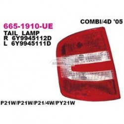 SK Fabia 00-07 aizmugures lukturis 4D/COMBI L 04-