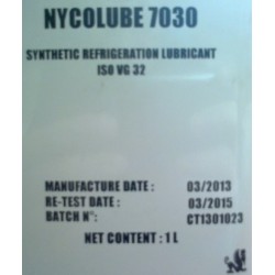 Eļļa freonam NYCOLUBE 7030 VG32 1L 2