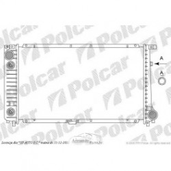 BMW 5 E34 88-95 radiators 3.0/3.5 AUT 548X320 RA60642
