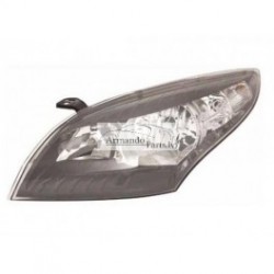 Megane 08- lukturis R H7+H7 elektro ar motoriņu melns