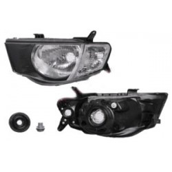  L200 05- lukturis R ar baltu pagriezienu elektro H4...