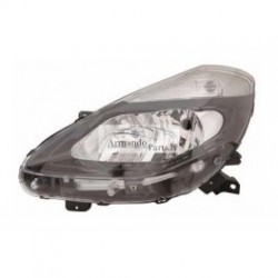 Clio 09- lukturis R H7+H7 elektro pelēks