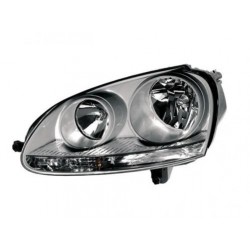 VW Golf 03-09 lukturis R H7+H7 ar motoriņu ALU HELLA