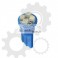 Spuldze Led W5W, T10, 12V 4x SMD 3528 zila 2gab.