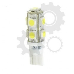 Spuldze Led W5W, T10, 12V 9x SMD 5050 2gab.