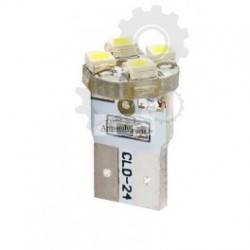 Spuldze Led W5W, T10, 12V 4x SMD 3528 2gab.