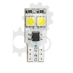 Spuldze Led W5W, T10, 12V 4x SMD 5050 2gab.