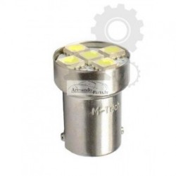 Spuldze Ba15s, R5W 12V 5x SMD5050, G18 2gab.