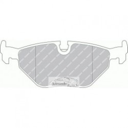 Bremžu uzlikas   FERODO  FDB578 	 Aizmugurējais tilts