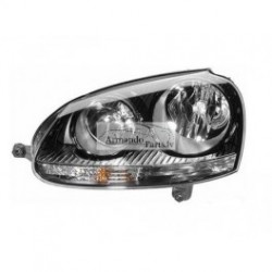 VW Golf 03-09 lukturis R H7+H7 ar motoriņu GTi HELLA