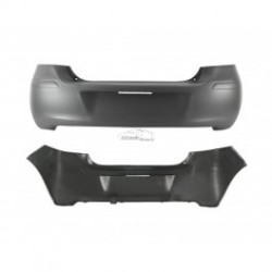 TT Yaris 09- bamperis aizmugures gruntēts H/B