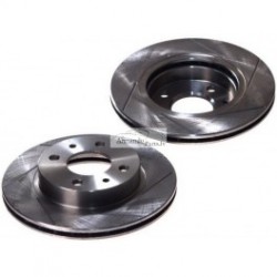 NISSAN SUNNY Bremžu disku komplekts, N14 1.4,1.6,2.0D 90-  