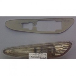 BMW 3 E46 01- pagrieziens uz spārna balts L