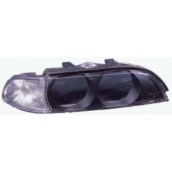 BMW 5 E39 96- stikls L balts pagrieziens lukt ar lēcu