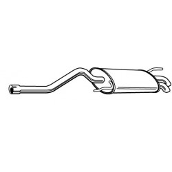 VW CADDY II  1.9 D 95-04 Aizmugures Klusinātāja daļa