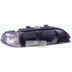 BMW 5 E39 96- stikls R balts pagrieziens lukt ar lēcu