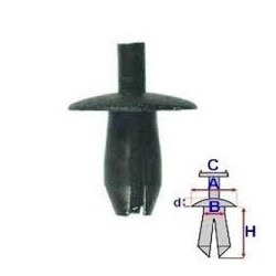 Audi kniede plastmasas 171885767 23040250 50107Z 2