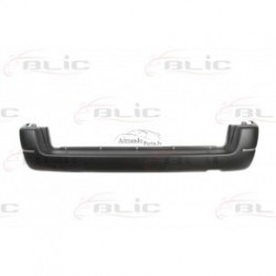 Berlingo 96-02 aizm. bampers ar moldingiem, melns 7410H7