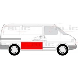 VW TRANSPORTER T4 90-03 57cm, Durvju rem. kompl.