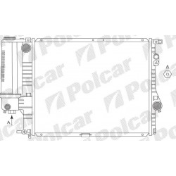 BMW 5 E39 96- radiators 2.0/2.3/2.5/2.8 MAN/AUT +/-KOND... 2