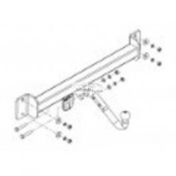 Vilkšanas āķis BMW 3 4D (F30), Kombi (F31) 2012- STEINHOF...