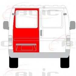FORD TRANSIT 86-00 Durvis aizmugurējās