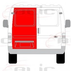 FORD TRANSIT 86-00 Durvis aizmugurējās 